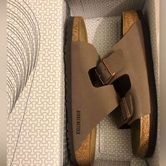 NWT Birkenstock EU 40 (W 9, M 7) Birkibuc Arizona Sandals - Picture 4 of 5